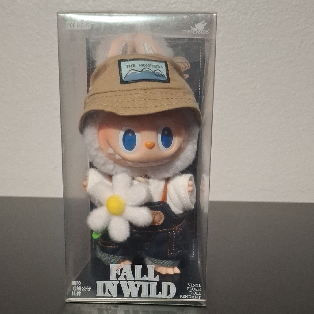 Pop Mart Fall in Wild Vinyl Doll with Brown Hat
